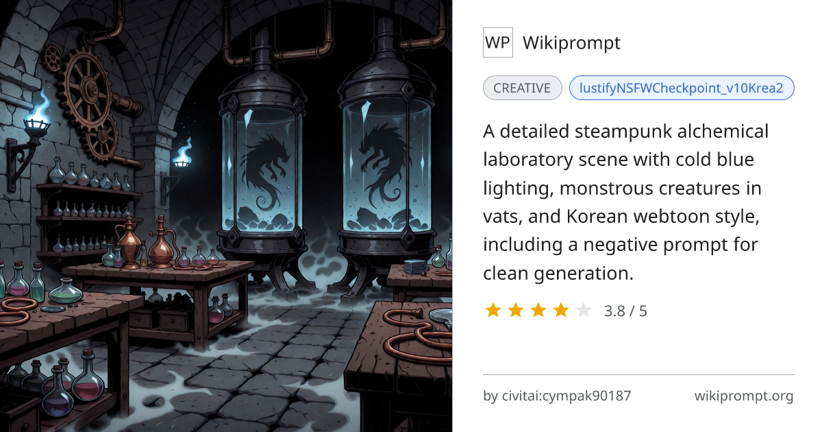 Abandoned Steampunk Alchemical Laboratory | Wikiprompt