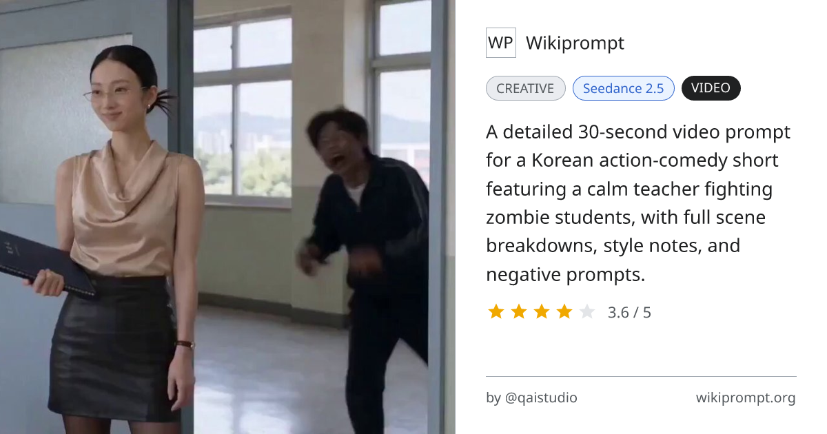 Calm Teacher vs Zombie Students - Cinematic Action-Comedy Vide ...
