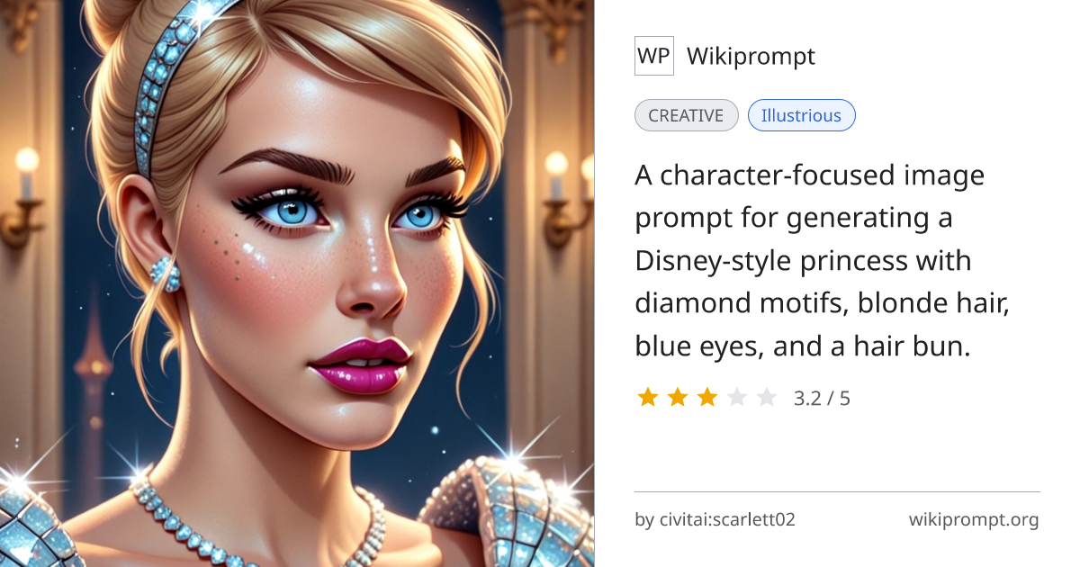 Diamond Princess Character Prompt | Wikiprompt