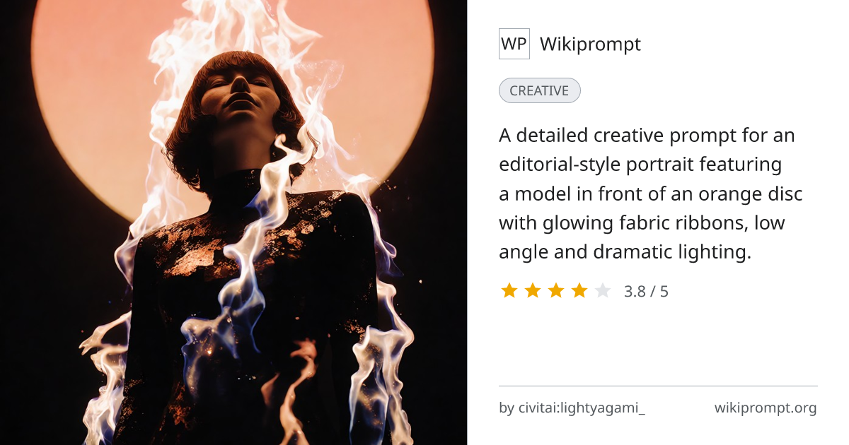Eclipse Disc Editorial Portrait | Wikiprompt