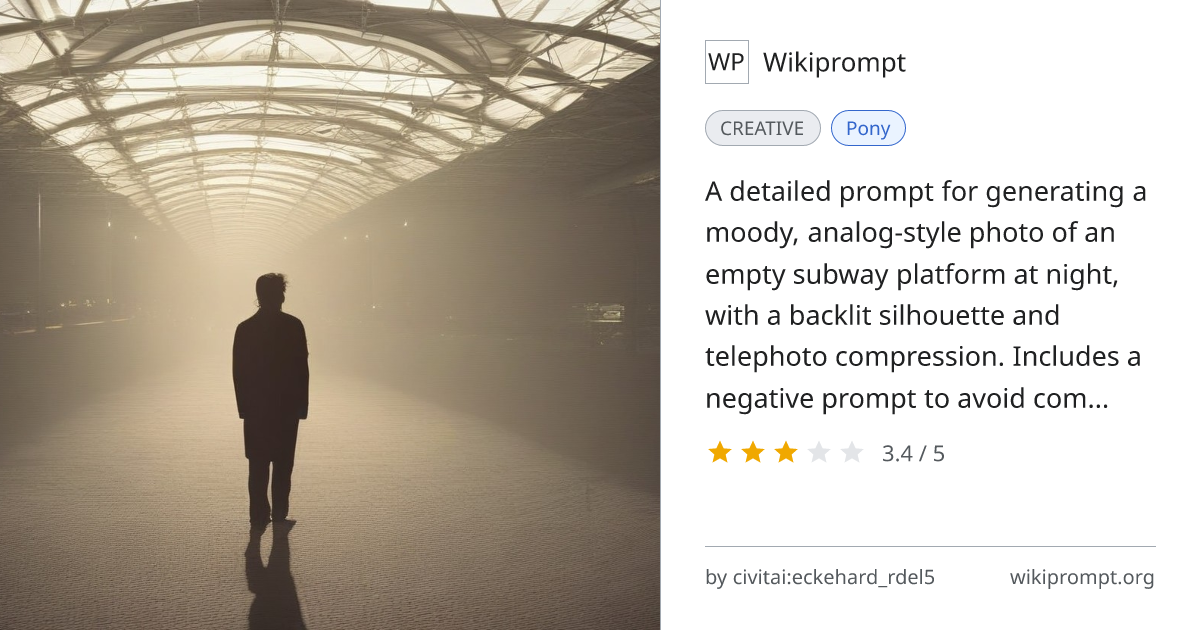 Empty Subway Platform Analog Photo | Wikiprompt