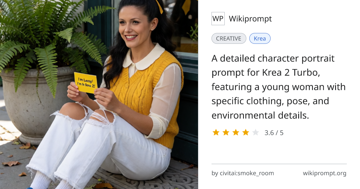 Lacey Character Portrait Prompt | Wikiprompt