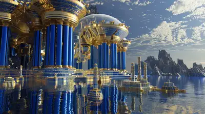 Underwater Cybernetic Kingdom Base Prompt