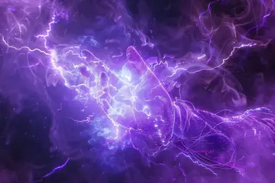 Kirlian Effect Portrait