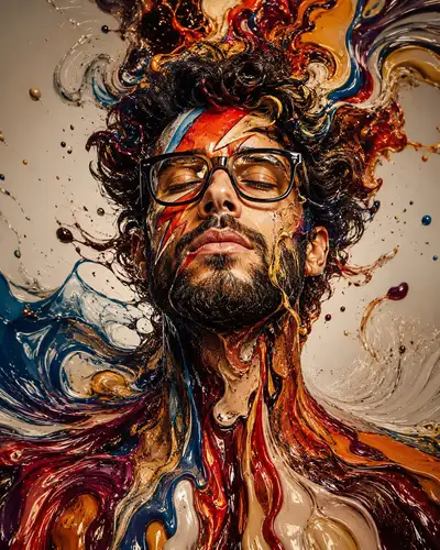 Hyper-Realistic Surreal Portrait Prompt