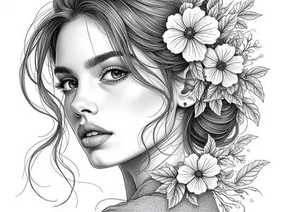 Pen and Ink Illustration Prompt