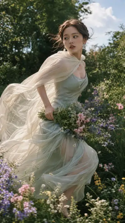 Summer Wind Portrait Story