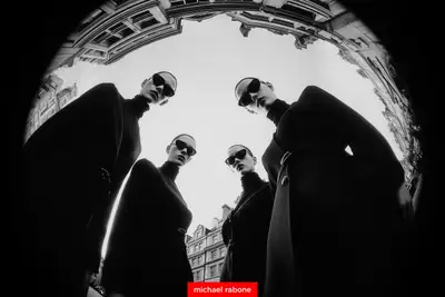 Fisheye Lens Fashion Photo Prompt