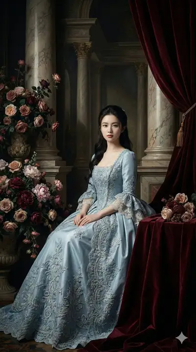 Classical Elegant Editorial Portrait