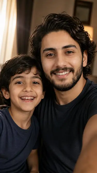 Selfie with Younger Self
