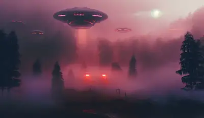 Planeta Alienígena Vazio com Emojis (Prompt do Autor)