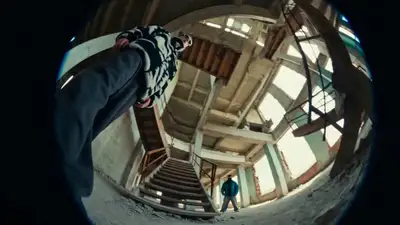 Película de baile streetwear underground en un edificio abandonado (Seedance 2.0)