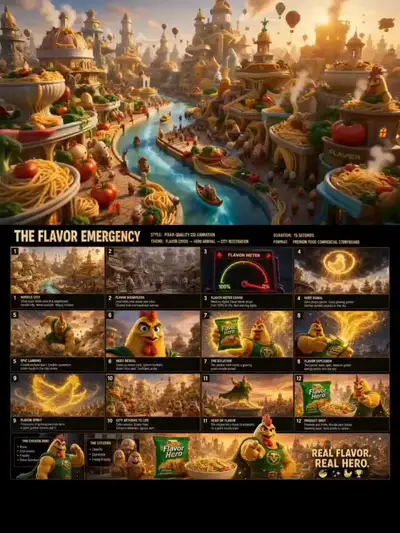 Noodle City Flavor Hero Commercial