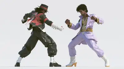 3D Fighting Game Character: Michael Jackson vs Prince