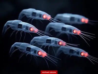 Transparent Nanobot Shrimp Prompt