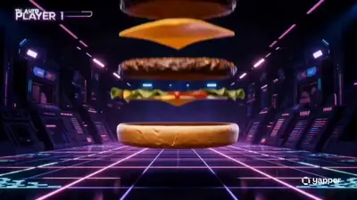 Unicorn Burger Boss Battle in Neon Arcade