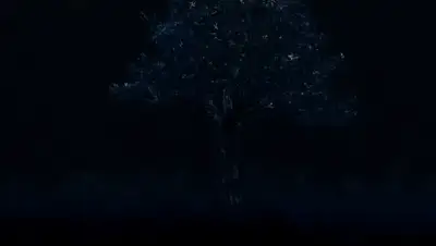 Tree to City Skyline Morph Animation