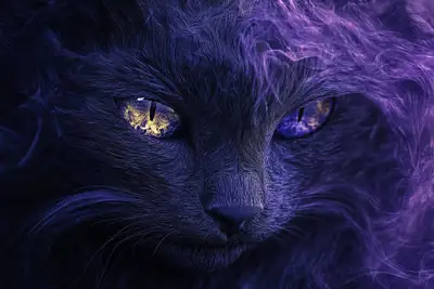 Werewolf Fur Fractal Prompt