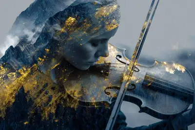 Solarized Double Exposure Fusion
