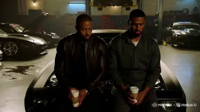 Grounded Street-Racing Action Scene with Roman and Tej