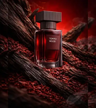 Fotografia de Produto de Frasco de Perfume de Luxo