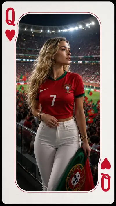 Queen of Hearts Sports Fashion Portrait