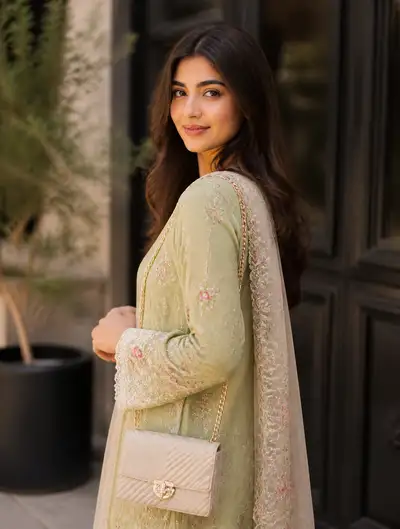 Ultra-Photorealistic Pakistani Fashion Influencer Image Prompt