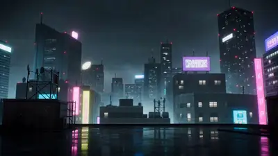 Cyberpunk Anime Duel Seedance 2.0