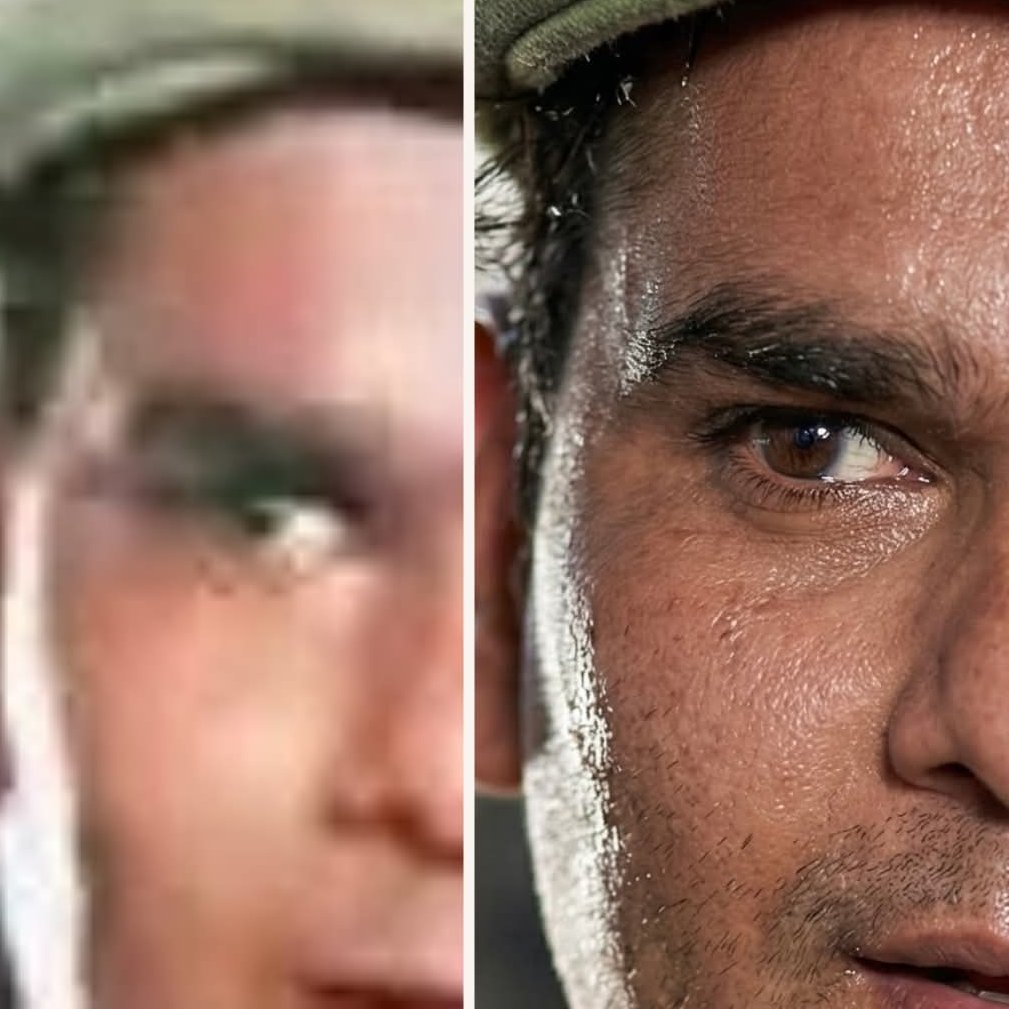 Old photo restoration & 4K colorization upscaler