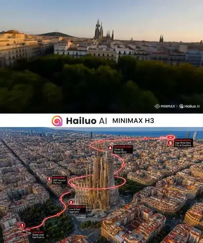 Vuelo cinematográfico de dron FPV sobre Barcelona