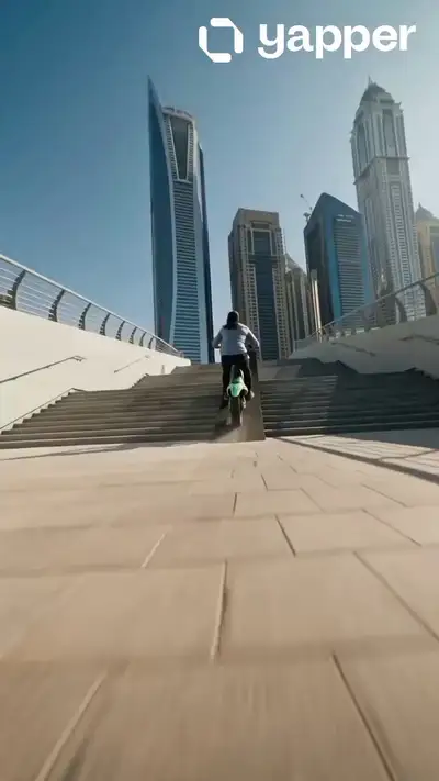 Cinematic Motocross Freestyle Stunt Reel in Dubai