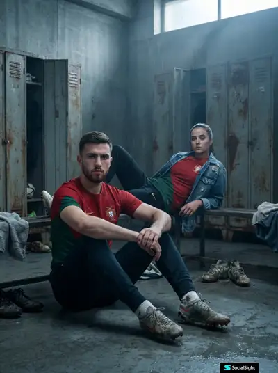 Portugal Jersey Editorial Sports Campaign