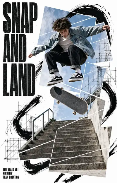 Action Poster Style Rules