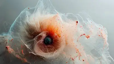 Bioluminescent Helix Nebula Macro