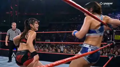 Hyperrealistische WWE-Meisterschaftskampf-Videosequenz