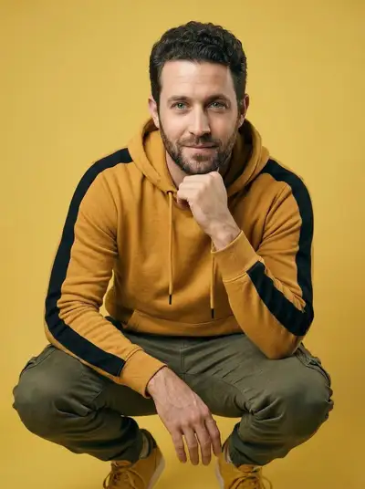 Fashion Editorial Portrait of Young Man