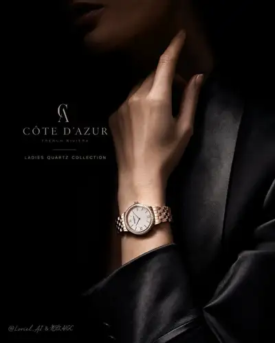 Ultra-Premium Luxury Watch Advertising Poster