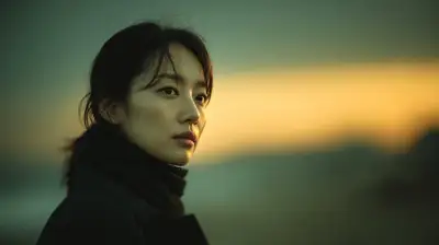 Golden hour side-profile portrait with teal and orange grading