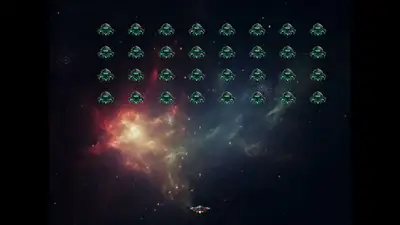 GPT-4とAIテクスチャによるスペースインベーダーゲーム制作