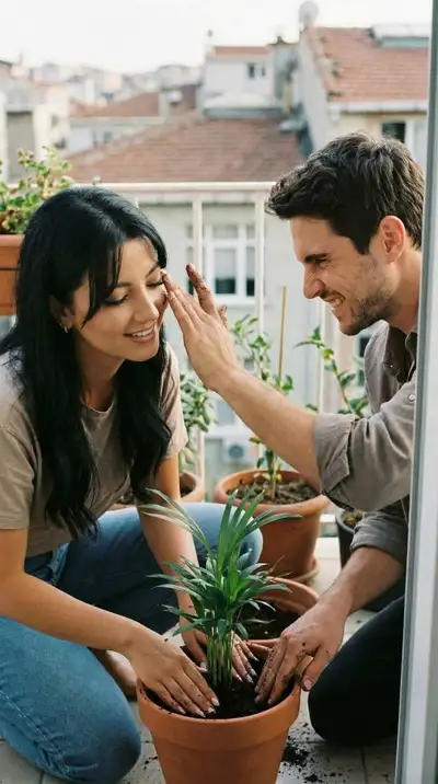 Photoreal Candid Domestic Growth Scene