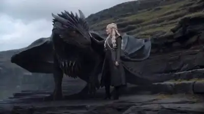 Girl Transforms into Dragon Queen with Kitten
