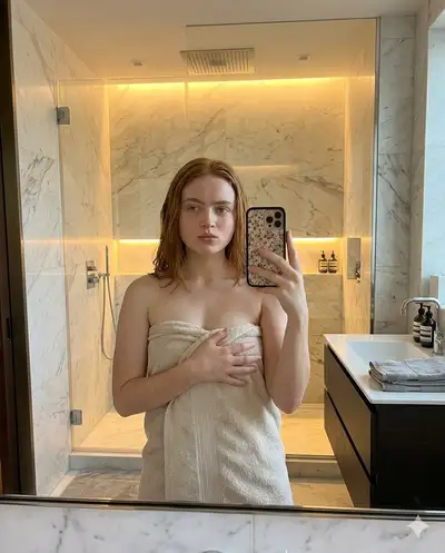 Photorealistic Bathroom Mirror Selfie Prompt