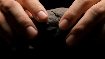 ASMR Lava Rock Cracking Video Prompt