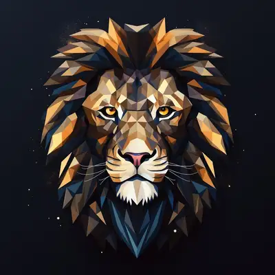 Geometric Art Prompt Template