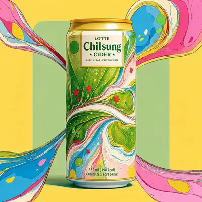 Psychedelic Soda Can Product Photography