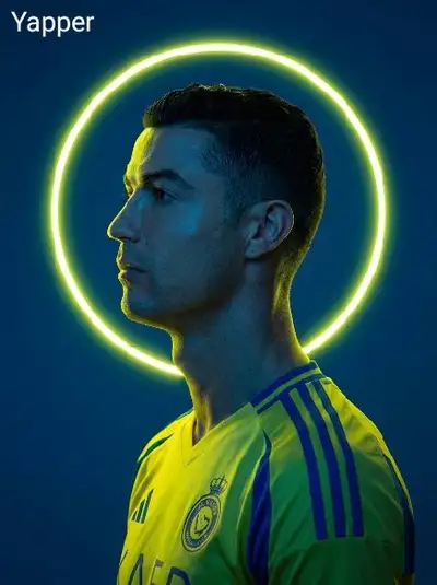 Cyberpunk Athlete Neon Portrait