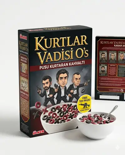 Movie-Themed Cereal Box Design Prompt