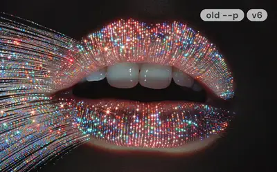 Midjourney v6.1 --p Lips Shine Prompt