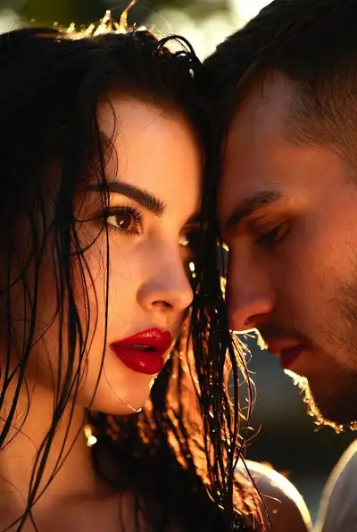 Cinematic Golden-Hour Couple Portrait Prompt