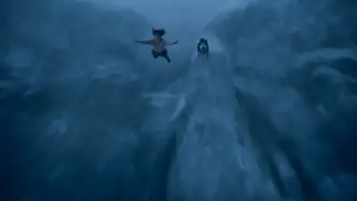 Cinematic Fantasy Warrior and Wolf Sequence